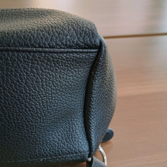 Steve Madden Black Shoulder Bag with Silver Accents - Picture 9 of 11